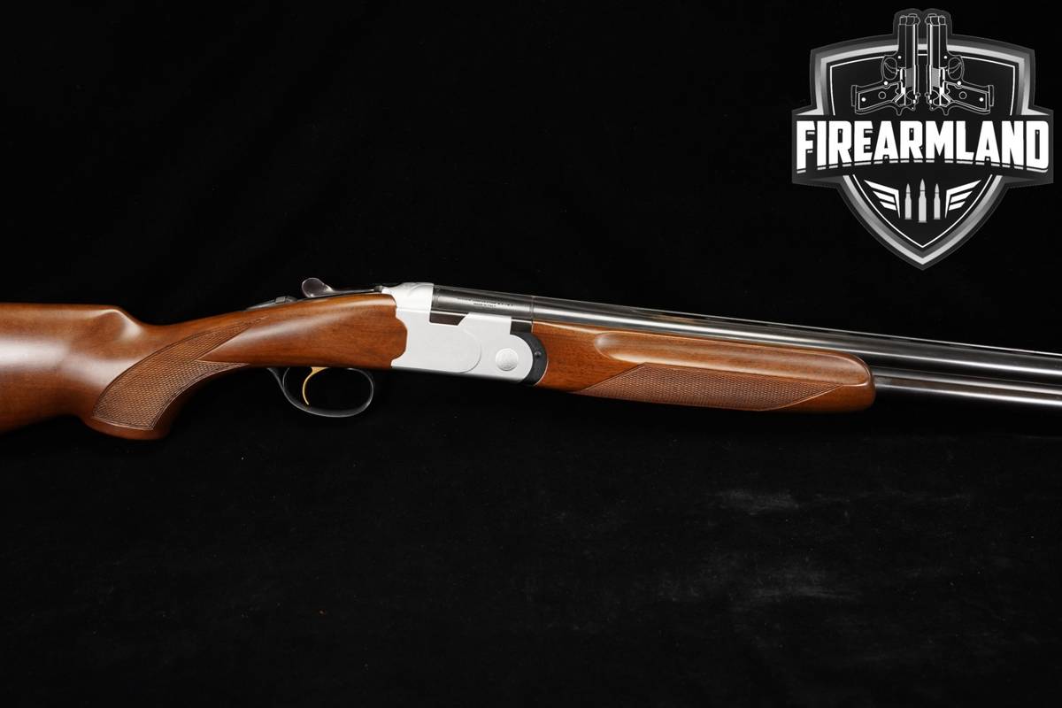 P Beretta Model S 685 20-Gauge 26.5" Coin Silver & Walnut S685