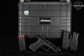 Glock G19 Gen 3; ZEV Custom slide; ZEV Pro barrel 9mm Luger Black in Excellent Condition Image 2