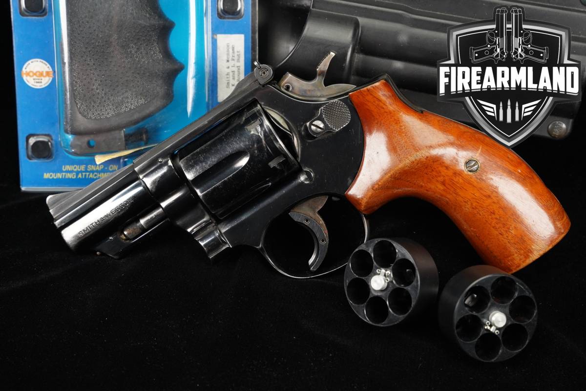 1971 Smith & Wesson Model 19-3 S&W 357 Magnum 2.5" Polished Blue DA/SA