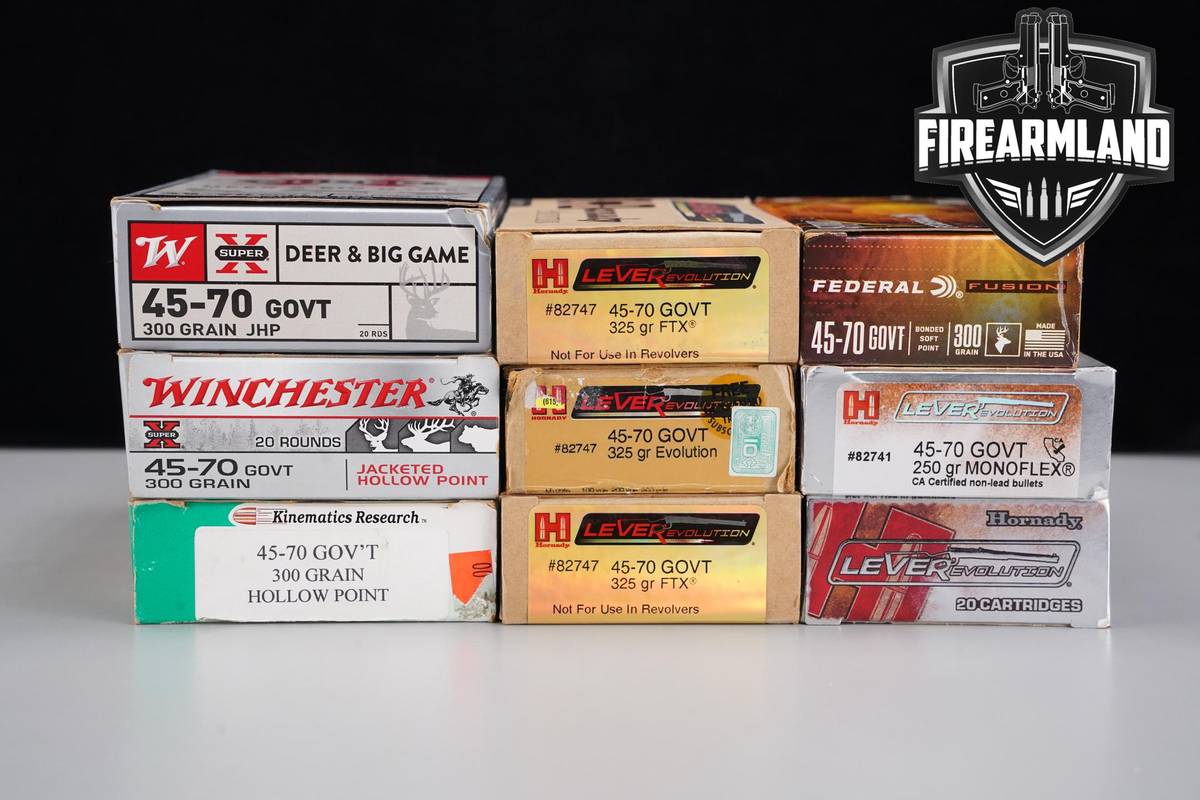 180 RDS! 45-70 Govt Government Ammo
