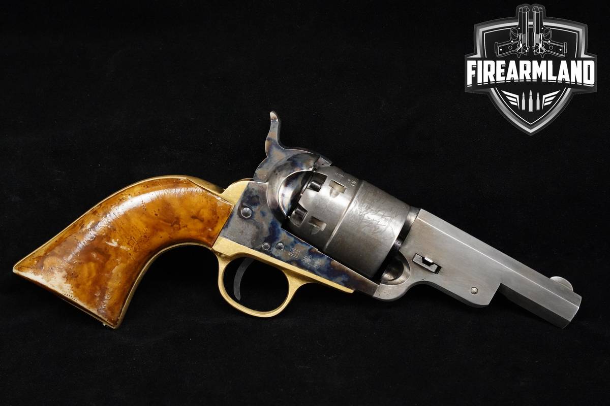 A Uberti Model 1860 Army Sheriffs 44 BPM 3" Uberti PERCUSSION BLACK POWDER