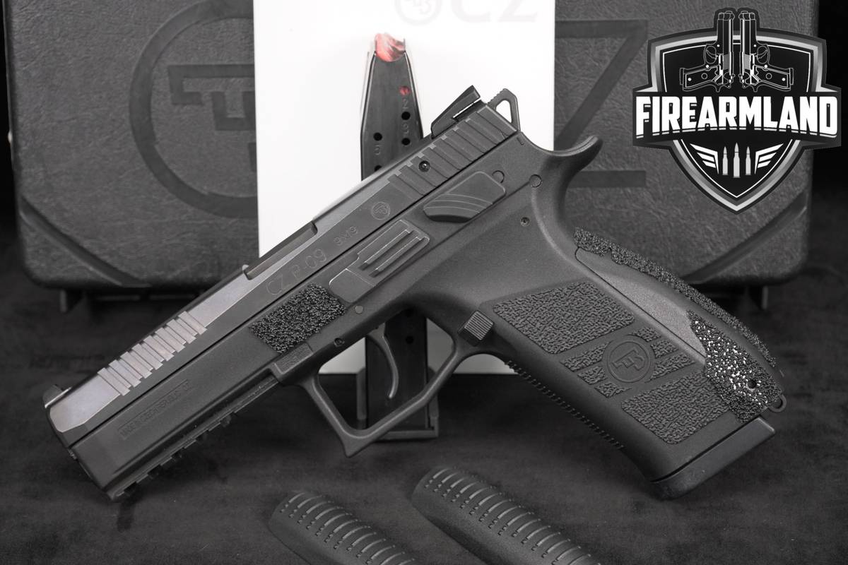 CZ P-09 9mm 4.54" P09 +2 MAGS & ORIG CASE