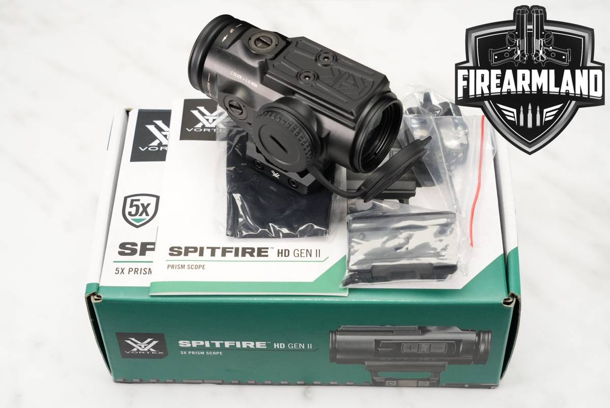 Vortex Optics Spitfire HD Gen 2 5x Magnification AR-BDC4 Red +BOX