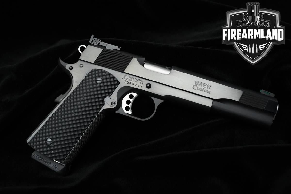 LIKE-NEW Les Baer Custom 1911 Premier II Hunter 10mm 6" 1911 MATCH +2 MAGS
