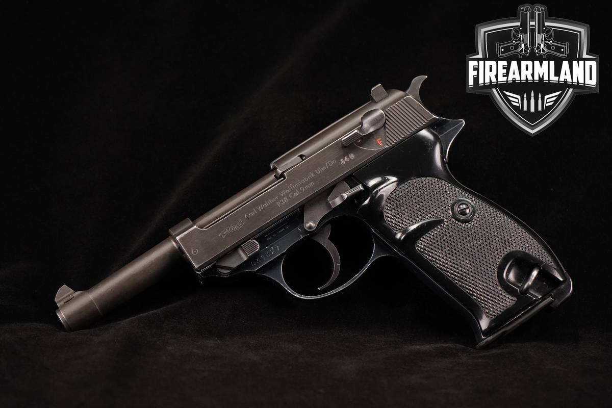 1962 Walther P38 Ulm Alloy-Frame Commercial 9mm 4.9" P 38 P.38 +2 MAGS