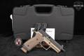 Sig Sauer P320 AXG Combat, Custom Works 9mm Luger Two-Tone Black & Tan in Excellent Condition Image 2