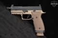 Sig Sauer P320 AXG Combat, Custom Works 9mm Luger Two-Tone Black & Tan in Excellent Condition Image 3