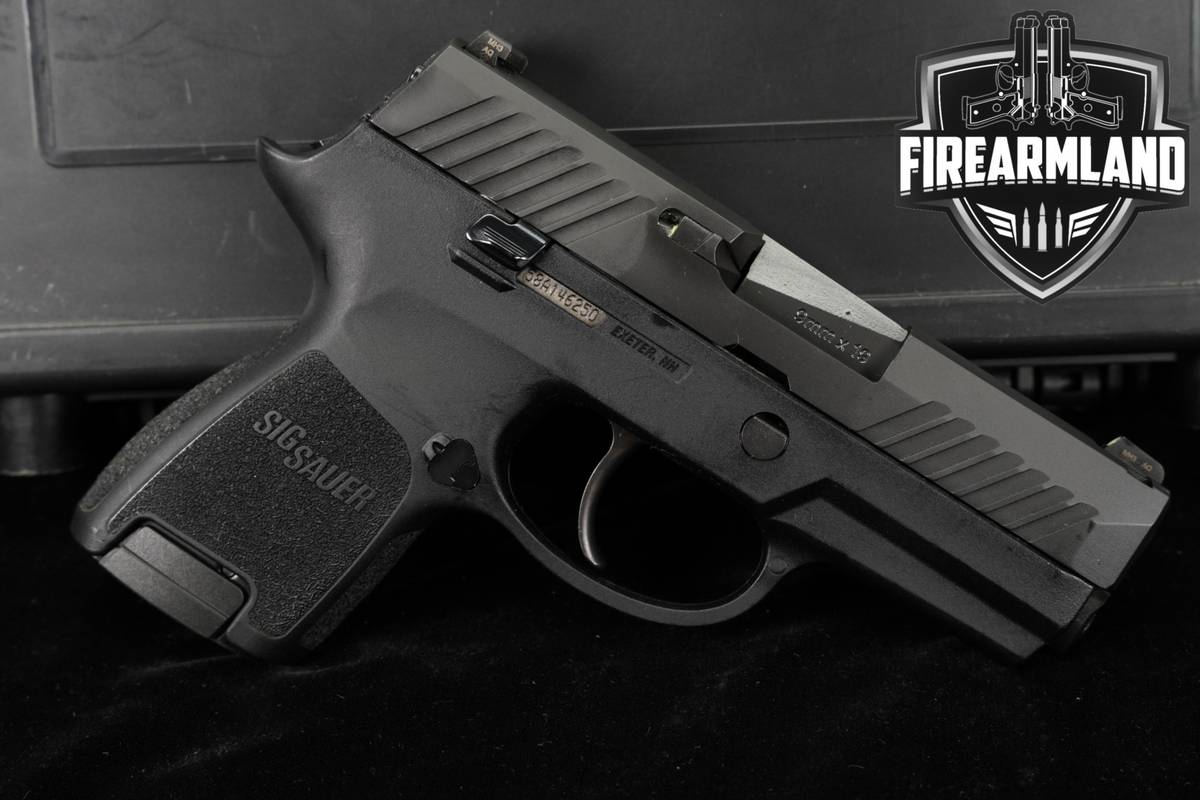 Sig Sauer P320 Sub-Compact 9mm 3.6" P-320 +2 MAGS, ORIG BOX & HOLSTER