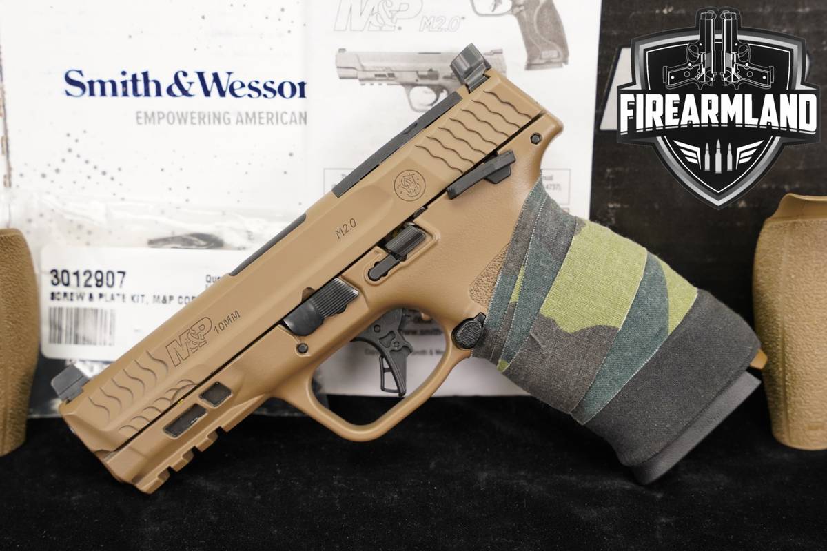 Smith & Wesson M&P 10mm M2.0 Optics-Ready S&W MTS M&P10 4" FDE +ORIG BOX