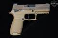 Sig Sauer P320 M18 Operation Inherent Resolve F Co 1-168th ATS 9mm Luger (9x19 Para) FDE (Flat Dark Earth) in Very Good Condition Image 3