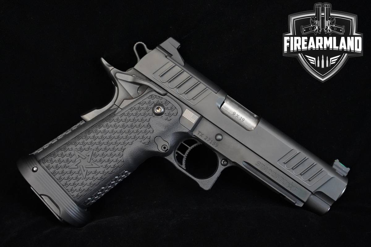 Staccato (STI) Model P OPTIC-READY 9mm 2011 Staccato P 2011-1911 +ORIG CASE