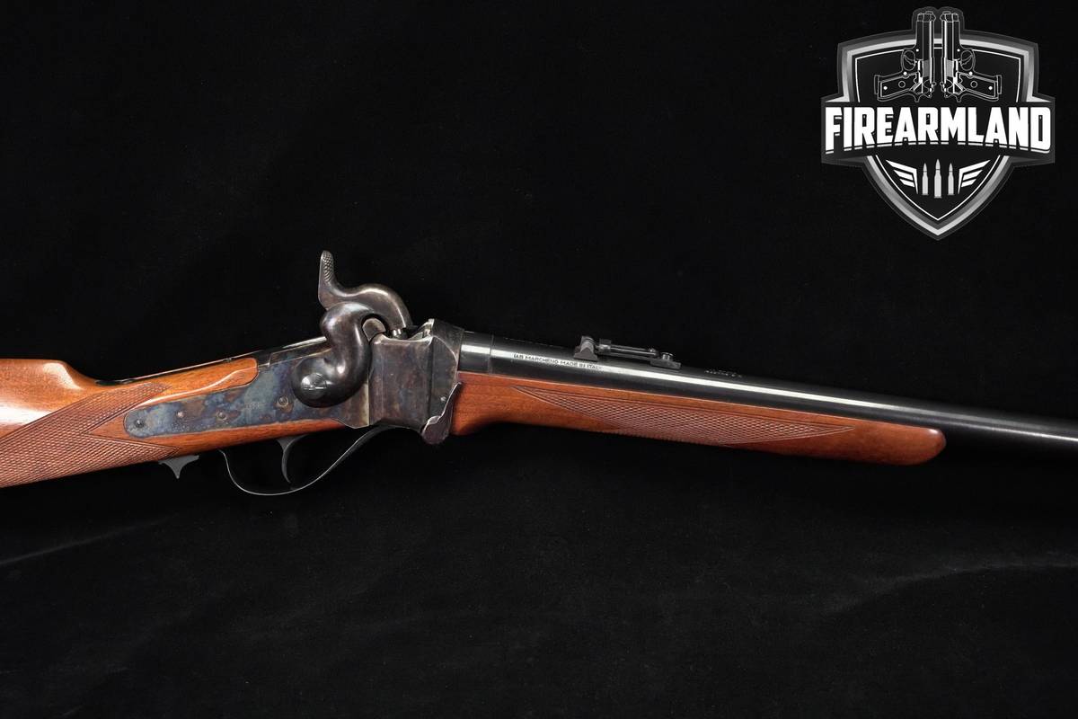 IAB Sharps 1852 SILE Import 54 Cal 28.5" Case Hardened & Wood Target Rifle
