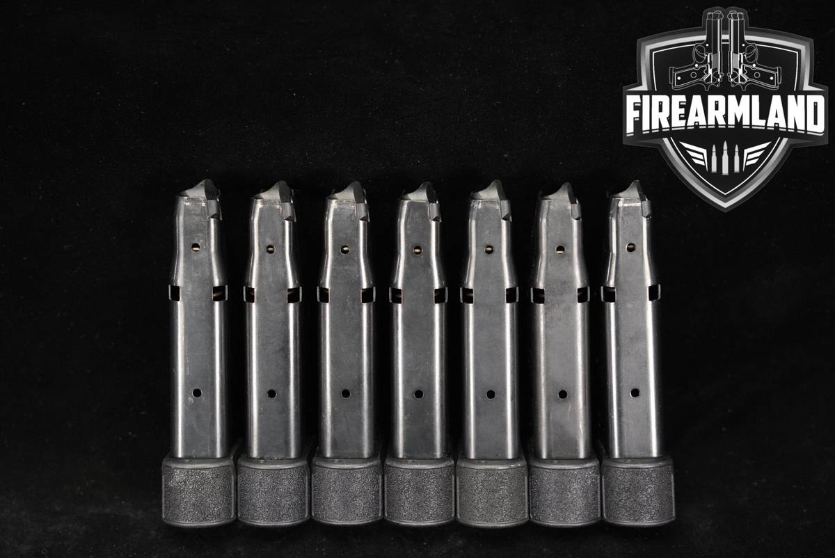 SEVEN (7) Sig Sauer P365X/XL 15 Round Magazines 9mm Luger P-365 X P365 Mags