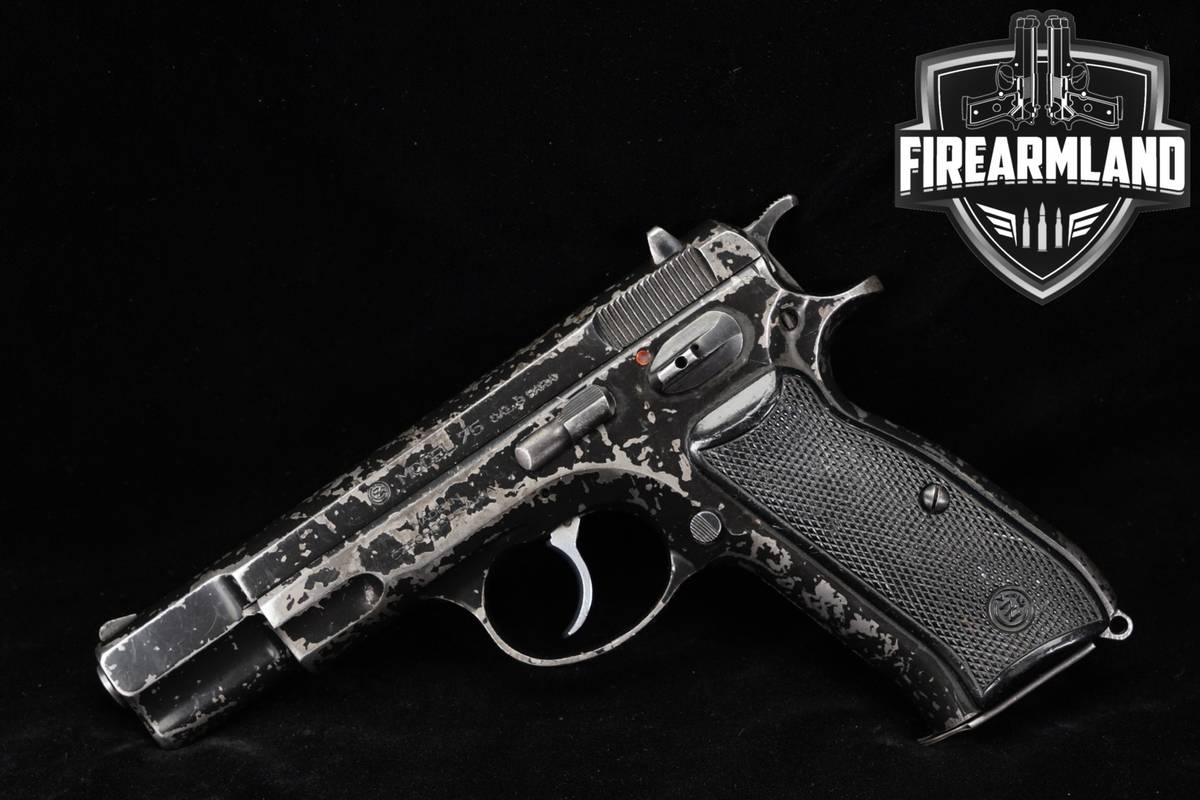 1989 CZ 75 Pre-B 9mm 4.7" DA/SA MATCHING NUMBERS