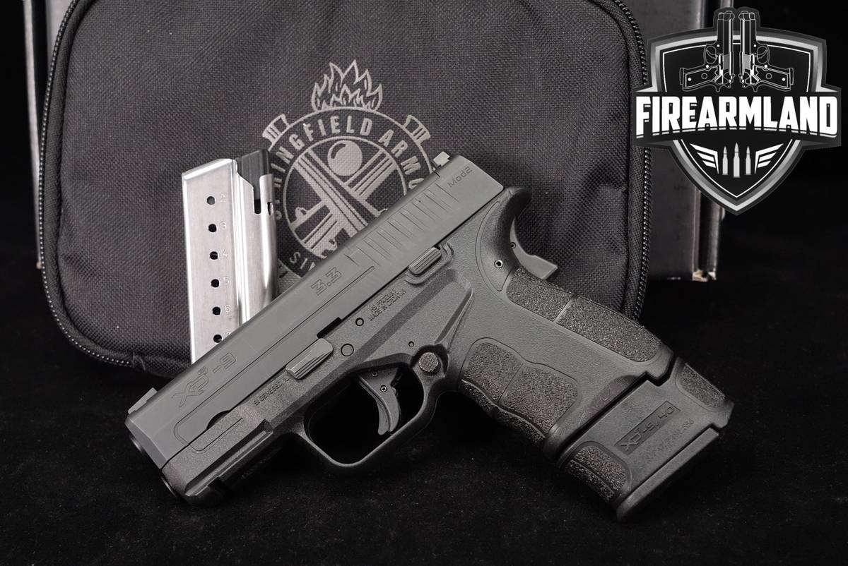 Springfield Armory XD-S Mod.2 OSP 9mm 3.3" XDS XDS9 +2 MAGS & ORIG BOX