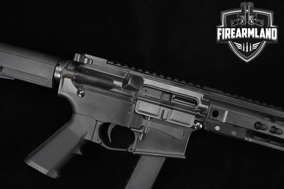 Brigade Manufacturing BM-F-9 9mm AR-9 AR 5.5" BM-F-9 AR-9-AR BMF9 + 2 MAGS