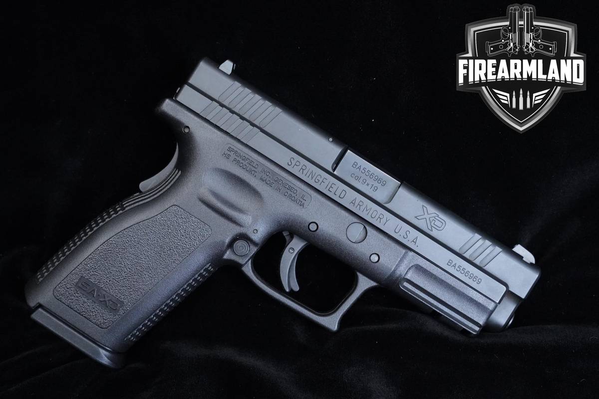 Springfield Armory XD-9 9mm 4" Springfield XD-9 XD9 XD +ORIG CASE & HOLSTER