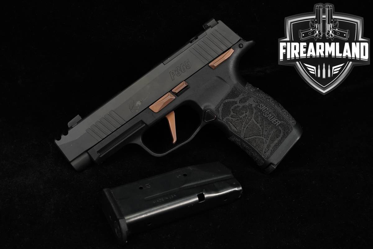 Sig Sauer P365-XL COMP ROSE Custom 9mm Optics-Ready P 365 P365XL +2 MAGS