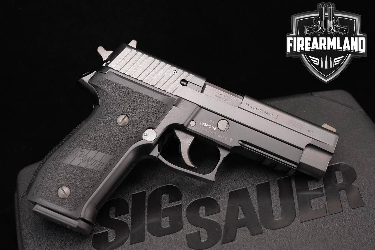 LIKE-NEW IN BOX 2014 GERMAN Sig Sauer P226 AL SO 9mm 4.4" P 226 +2 MAGS