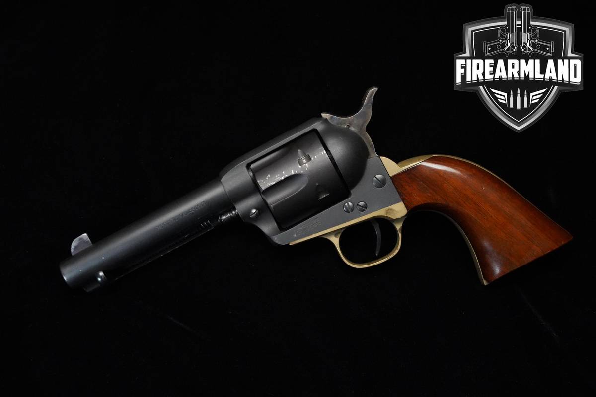 2012 A Uberti Colt Model 1873 Cattleman 45 Colt 4.75" Parkerized SAA 1873