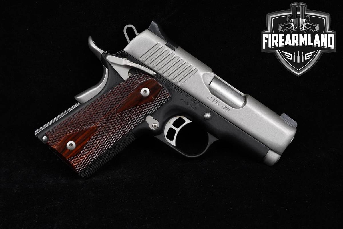 Kimber Ultra CDP Custom Shop 45 ACP 1911 Two-Tone +3 MAGS & ORIG CASE