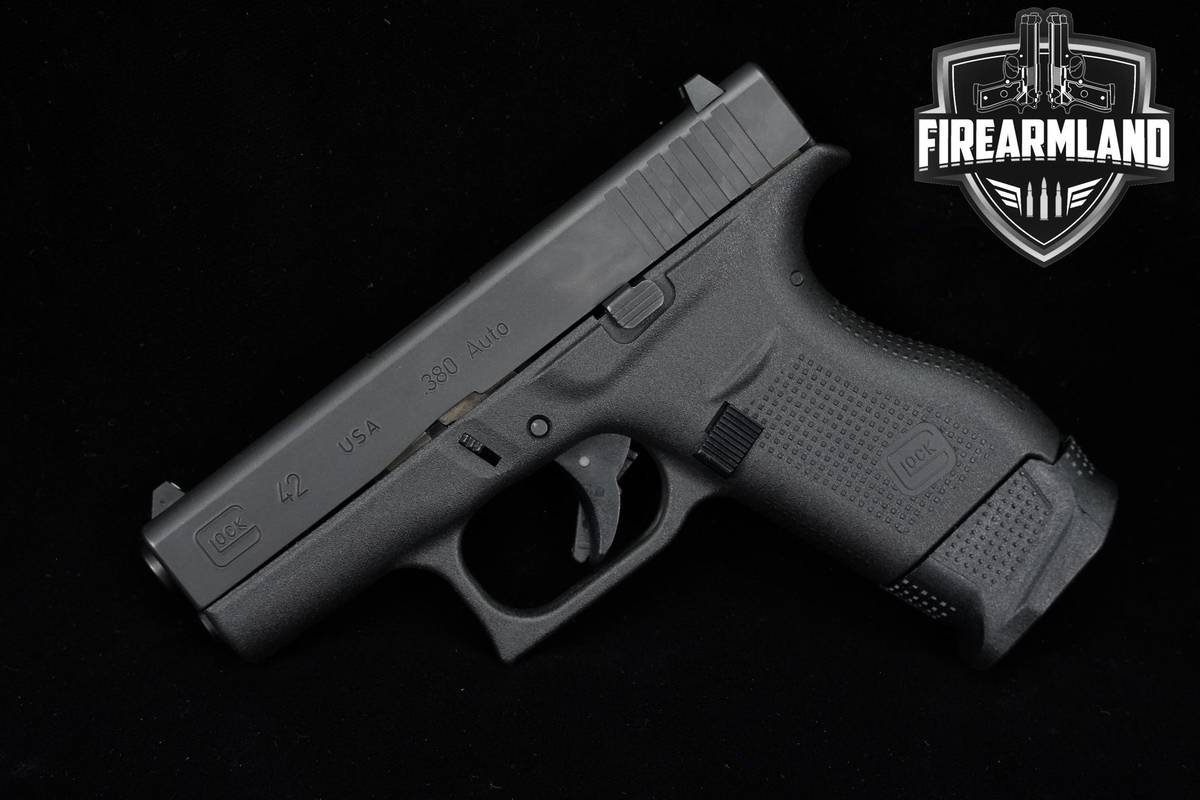 Glock 42 Slimline 380 ACP 3.25" G42 Micro-Compact Carry Pistol +3 MAGS