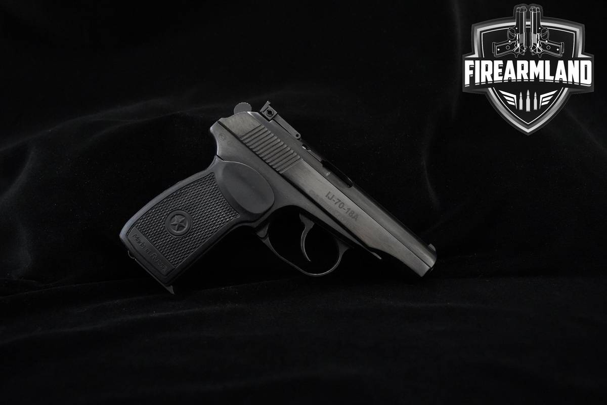 Baikal IJ-70-18A Makarov 9x18mm Makarov 3.68" Blued Baikal 2MAGS & ORIG BOX