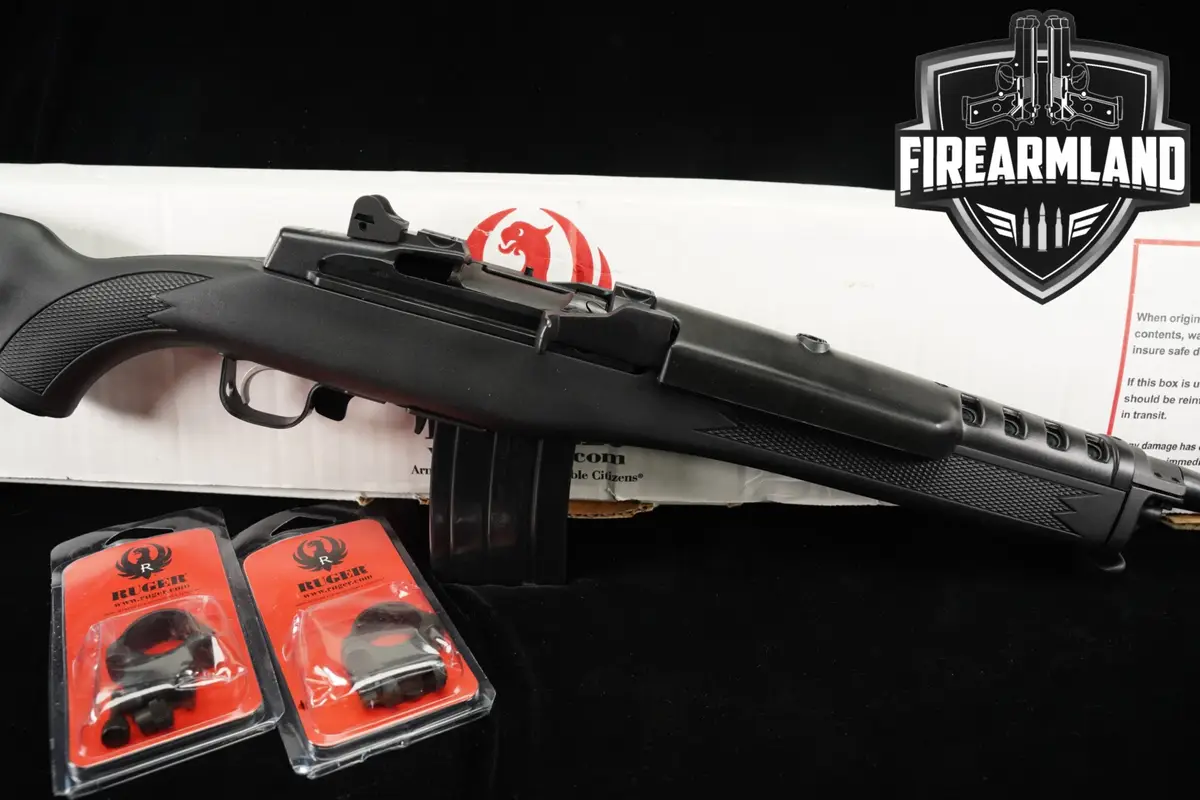 Ruger Mini-14 Tactical 5.56 NATO 16.12" Blued & Synthetic Mini14 +ORIG BOX