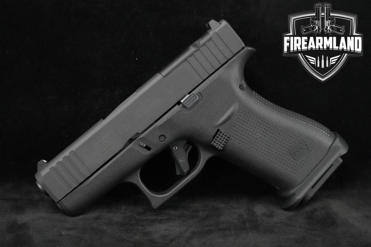 Glock 48 43X MOS Slide 9mm 3.4" Glock-48 G48 G43X G43-X +5 MAGS & ORIG CASE