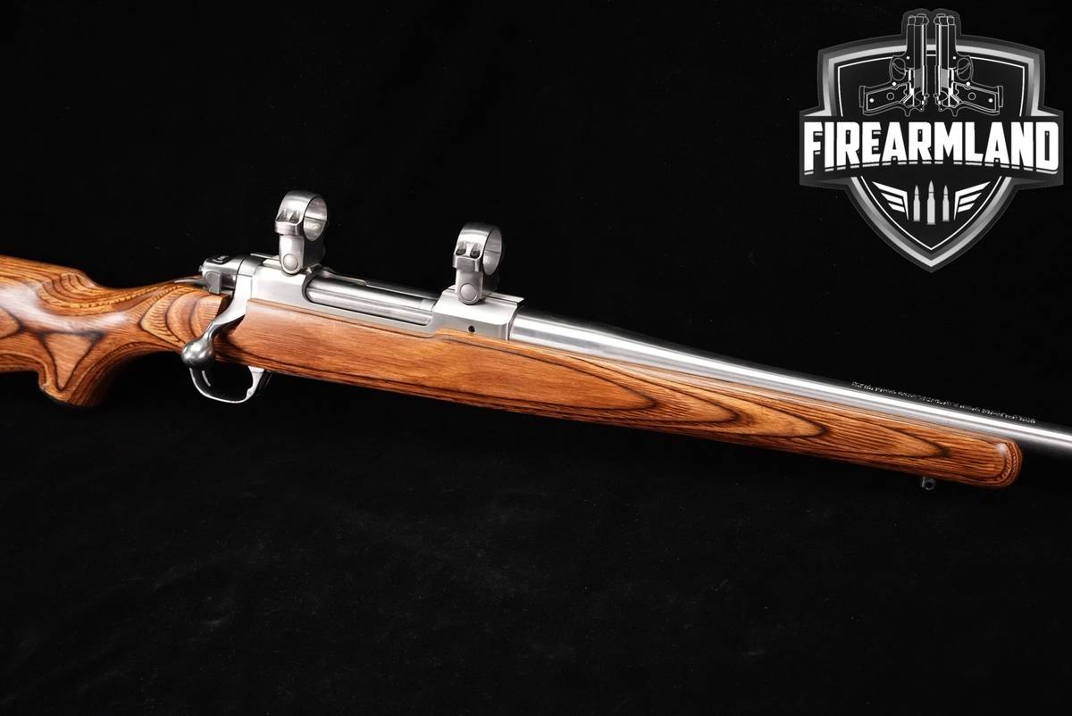 2002 Ruger M77 Mark II 270 Win 22 Satin Stainless & Laminate M-77 MK 2