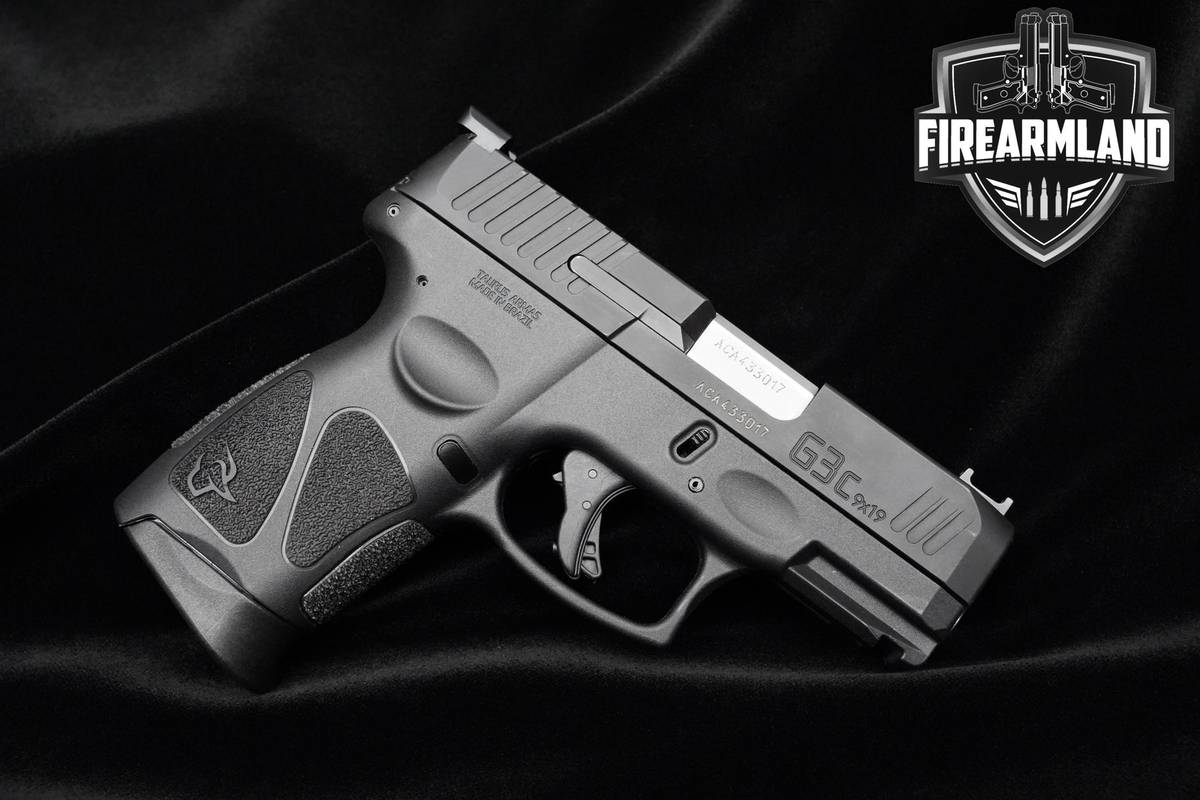 Taurus G3c 9mm 3.26" Black Tenifer Pistol G3 Compact Stainless +3 MAGS 9mm