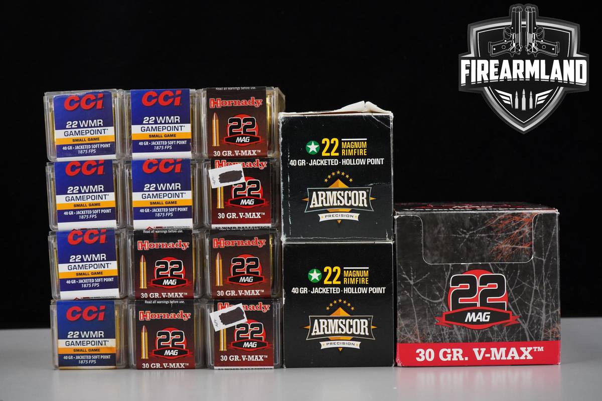 2100 RDS! 22 Win Mag WMR Ammo