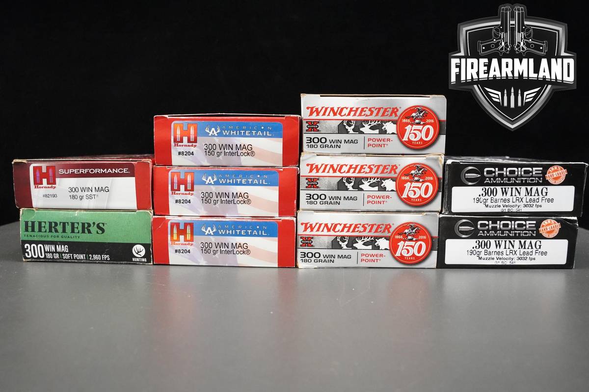 300 WIN MAG Ammo 300-WIN-MAG Ammunition 200 Rounds