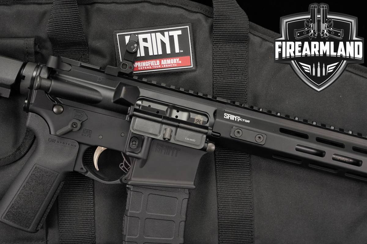 Springfield Armory SAINT Victor Pistol 5.56 NATO AR-15 AR15 11.5 +ORIG CASE