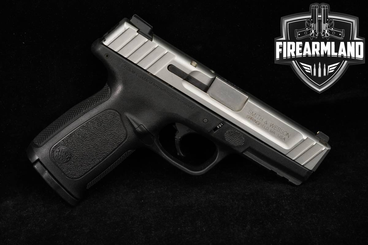 Smith & Wesson SD9 VE 9mm S&W SD-9 4" Two-Tone Stainless
