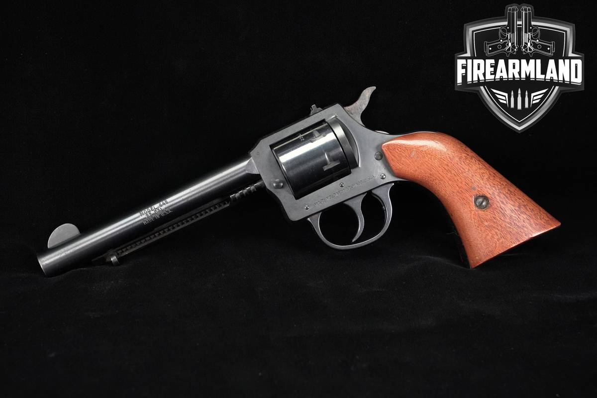 1980 Harrington & Richardson H&R Model 649 22LR 5.5" Blued DA/SA