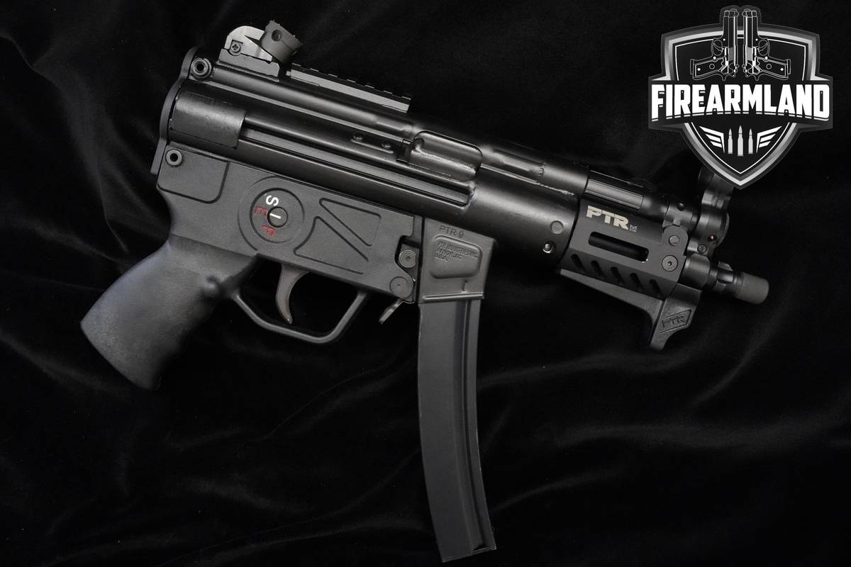 PTR Industries 9KT 9mm 5.8" 9KT 9-KT MP5 +3 MAGS & ORIG CASE