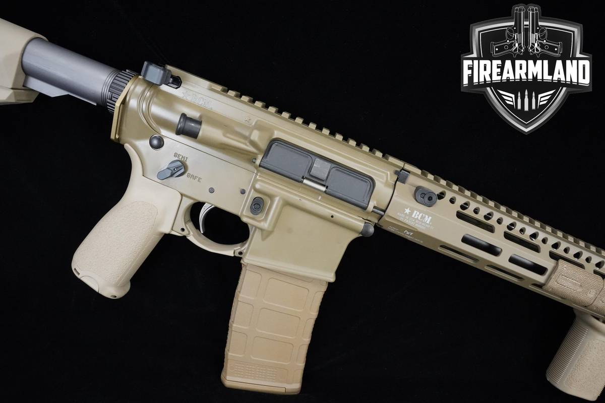 Bravo Company Mfg (BCM) BCM4 5.56 NATO AR-15 AR15 AR 16.5" FDE BCM4 +2 MAGS