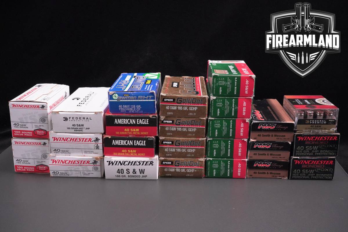 1210 RDS! 40 S&W Ammo 40S&W