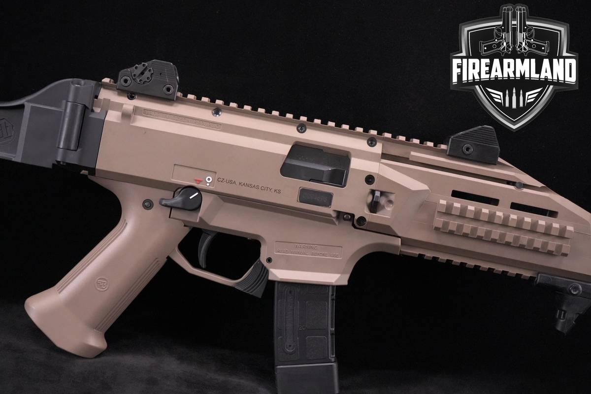 CZ Scorpion Evo 3 S1 9mm 7.75" FDE CZ-Scorpion EVO3 EVO-3 +CLEANING KIT