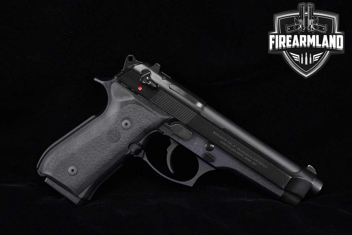 Beretta Model 92FS 9mm 4.9" 92-FS Full-Size Defense +4 MAGS & ORIG CASE