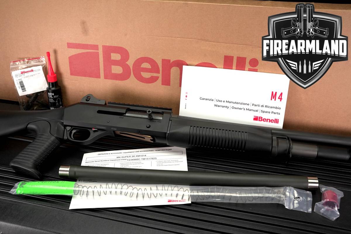Benelli M4 Tactical 12-Gauge 18.5" M-4 11707 +ORIG BOX & EXTRAS