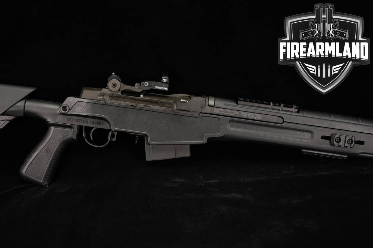 Springfield Armory M1A SOCOM 16 CQB 308 Winchester 16.25 +VORTEX RED DOT
