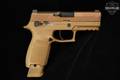 Sig Sauer P320-M18 Manual Safety 9mm Luger Coyote Tan in Very Good Condition Image 3