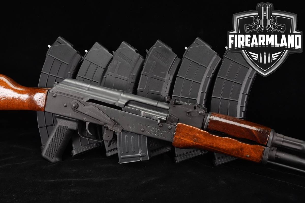 Romarm/Cugir WASR-10 7.62x39 AKM AK47 AK-47 Black & Wood WASR10 +7 MAGS