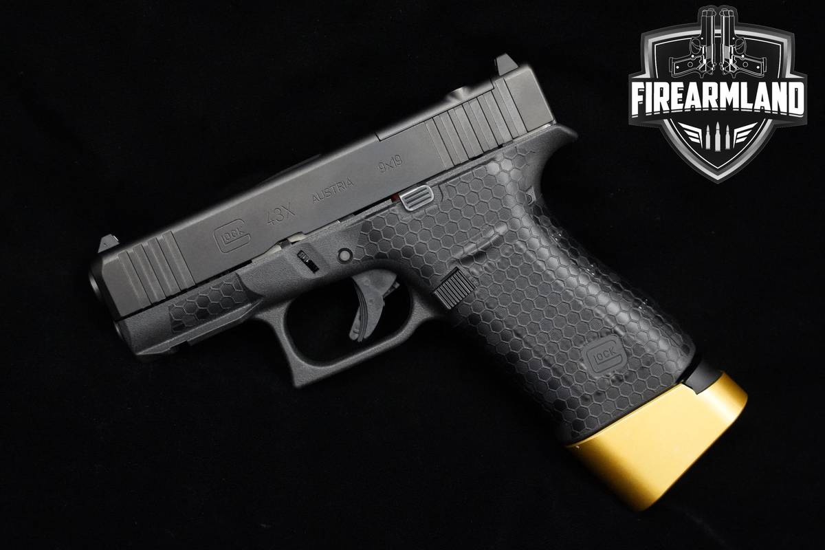 Glock 43x MOS 9mm 3.4" Glock +2 MAGS & HOLSTER