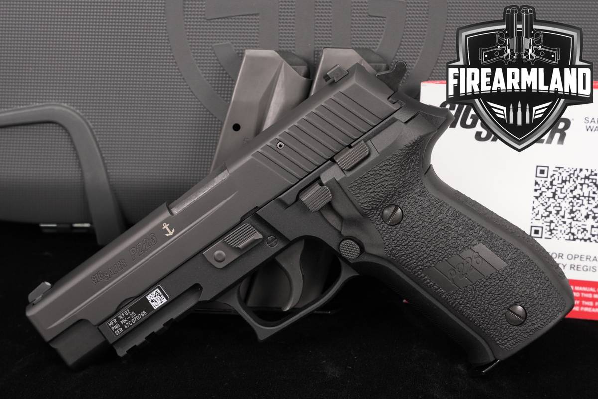 Sig Sauer P226 MK-25 9mm 4.4 P 226 MK25 DA/SA +3 MAGS & ORIG CASE