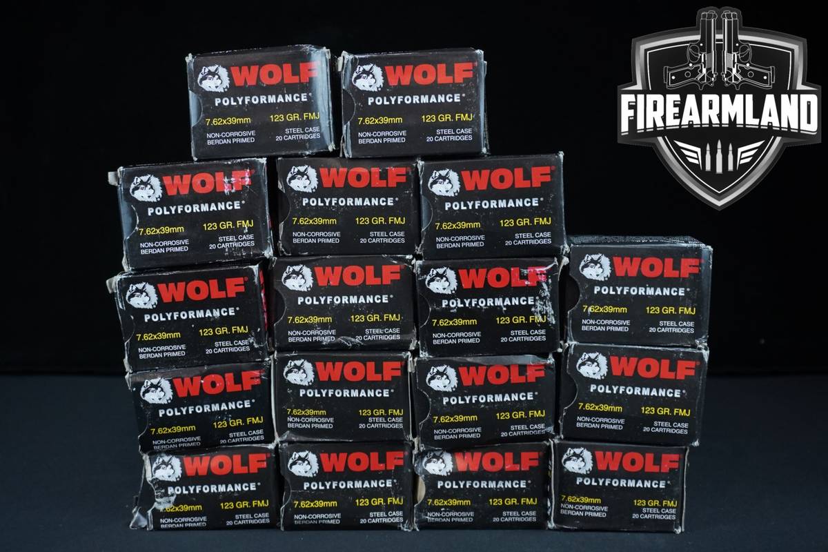 340 RDS! 7.62x39 Ammo 762 Ammunition