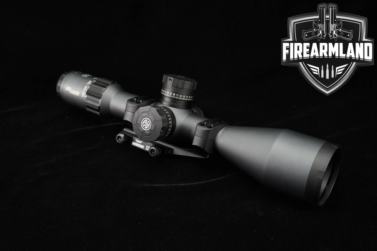 Sig Sauer Tango6 5-30x56mm MRAD Milling FFP Red Illumination Scope Tango 6