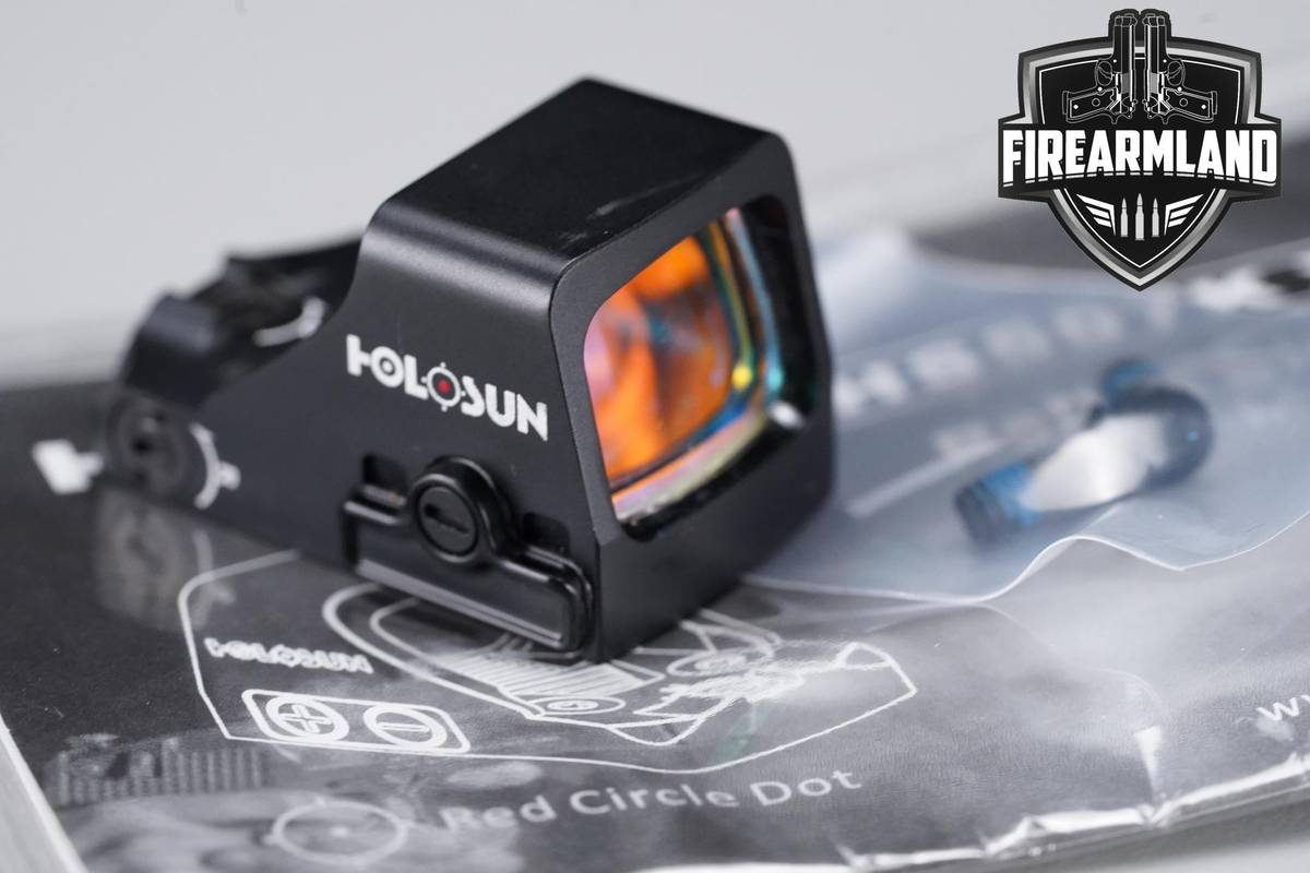 Holosun HS507K X2 Red 2 MOA Dot & 32 MOA Circle